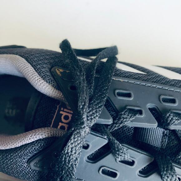 Adidas Women's 9.5 'Duramo 9' Gray Pink Spirit Running Sneakers Cloudfoam - Picture 5 of 11